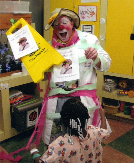 Gregory May Hospital Clown Johns Hopkins Big Apple Circus Clown Care Healthy Humor