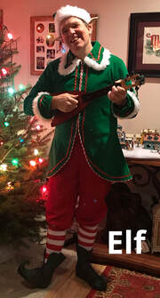 Gregory May Juggling Elf Christams Holiday